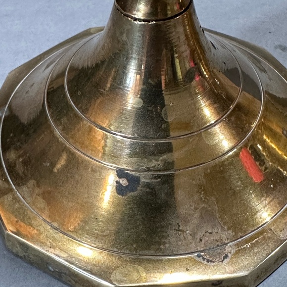 Brass Candleholders- India - Picture 6 of 8